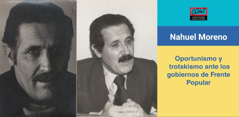 Oportunismo y trotskismo ante los gobiernos de frente popular (1982)