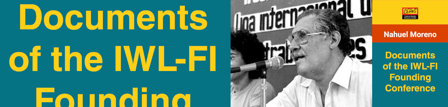 Documents of the IWL-FI Founding Conference (1982)