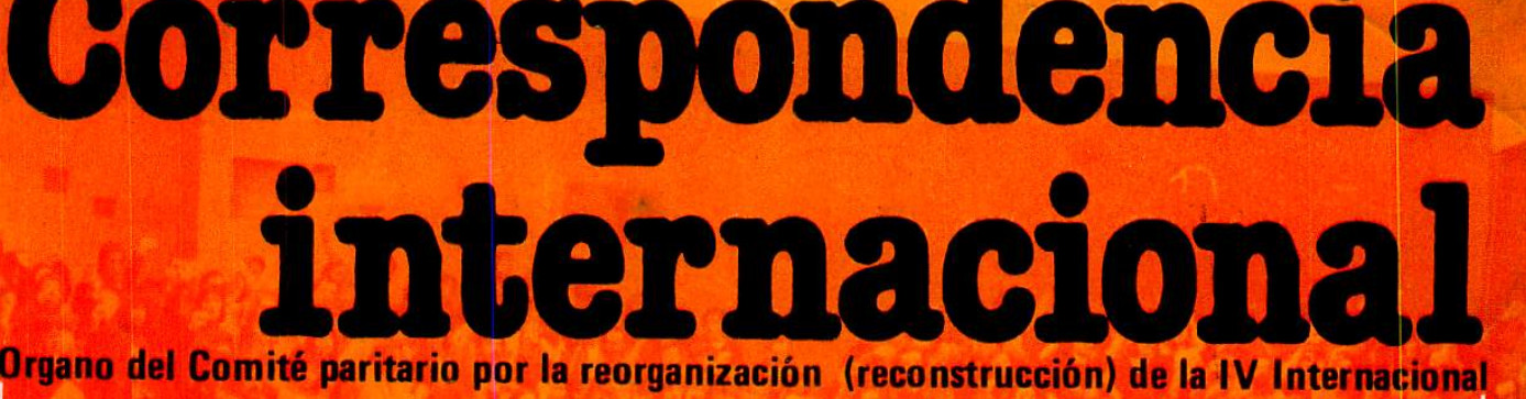 Correspondencia Internacional (1980 – 1981)