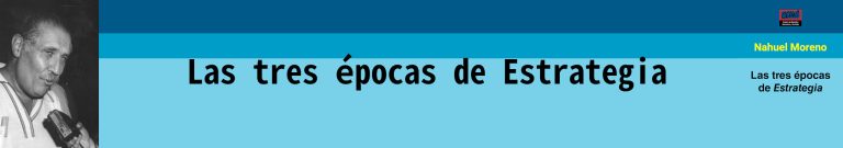 Las tres épocas de Estrategia (1964)